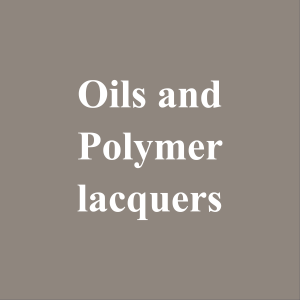 Oils & polymer lacquers